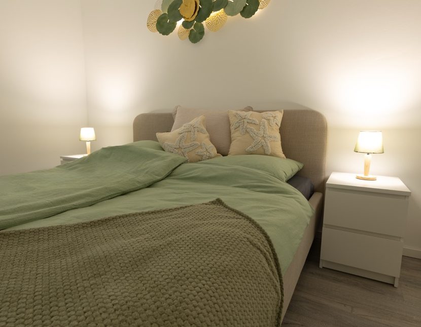 Schlafzimmer in Salz & Seele